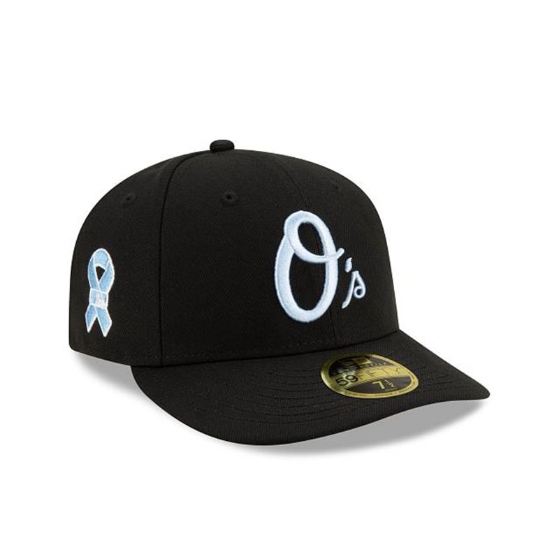 MLB Baltimore Orioles Father's Day Low Profile 59Fifty Fitted (IJG1361) - Black New Era Caps